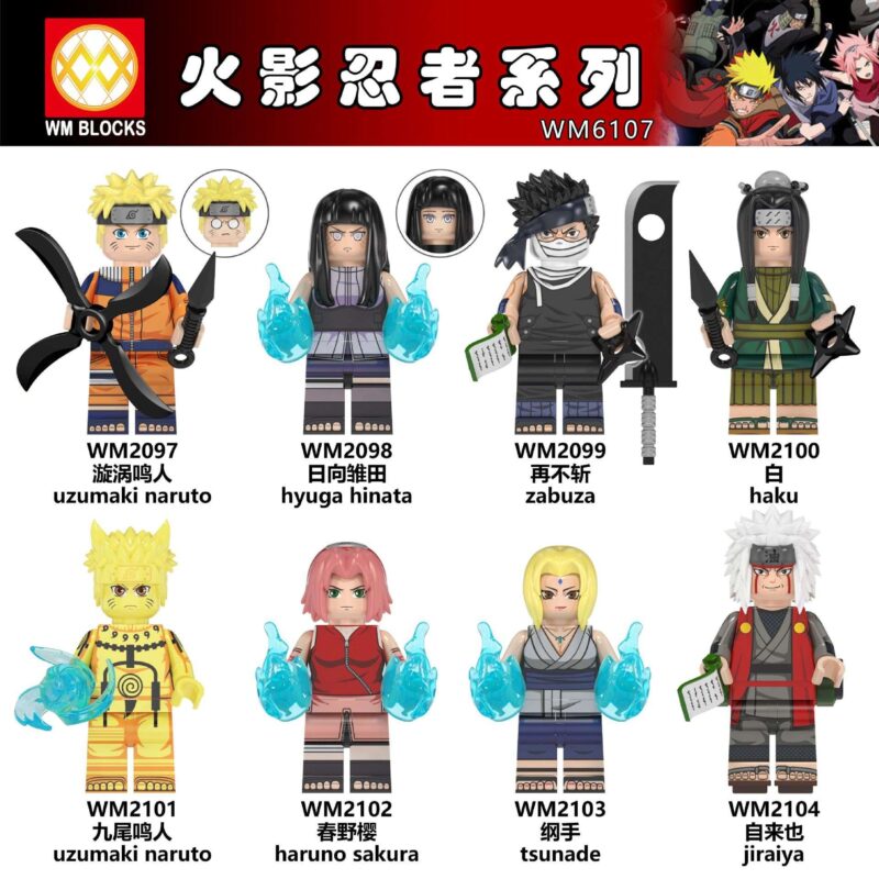 Anime Naruto Shippuden Tsunade-Minifiguren WM2103 – Bild 2