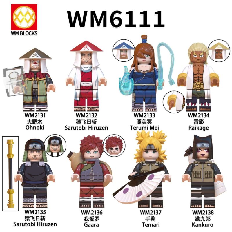 Anime Naruto Shippuden Temari Minifiguren WM2137 – Bild 2