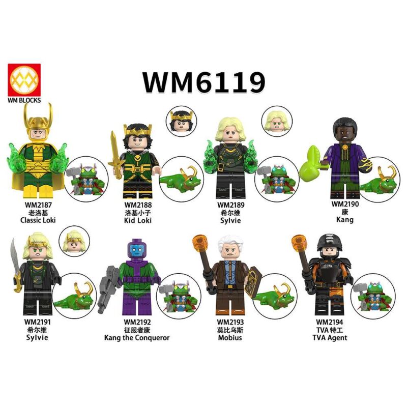 Marvel: Sylvie mit Umhang (Minifiguren) WM2191 – Bild 2