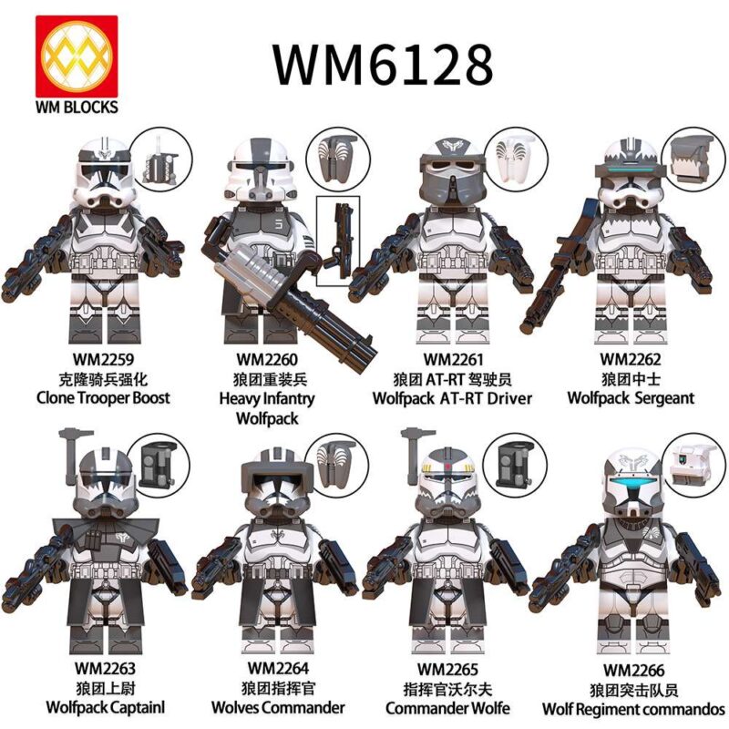 Star Wars Wolfpack AT-RT Fahrer Minifiguren WM2261 – Bild 2
