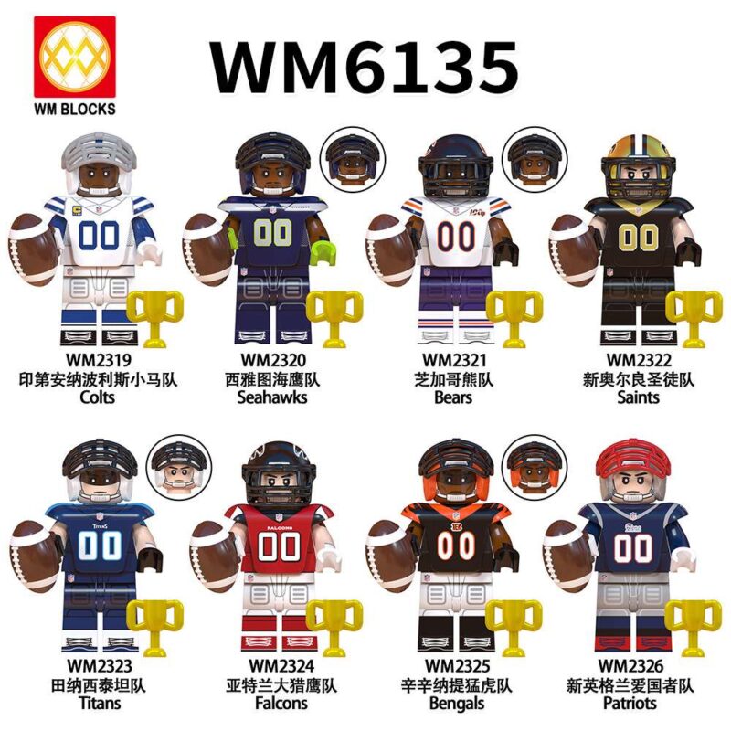 Football-Spieler der Seattle Seahawks WM2320 – Bild 2