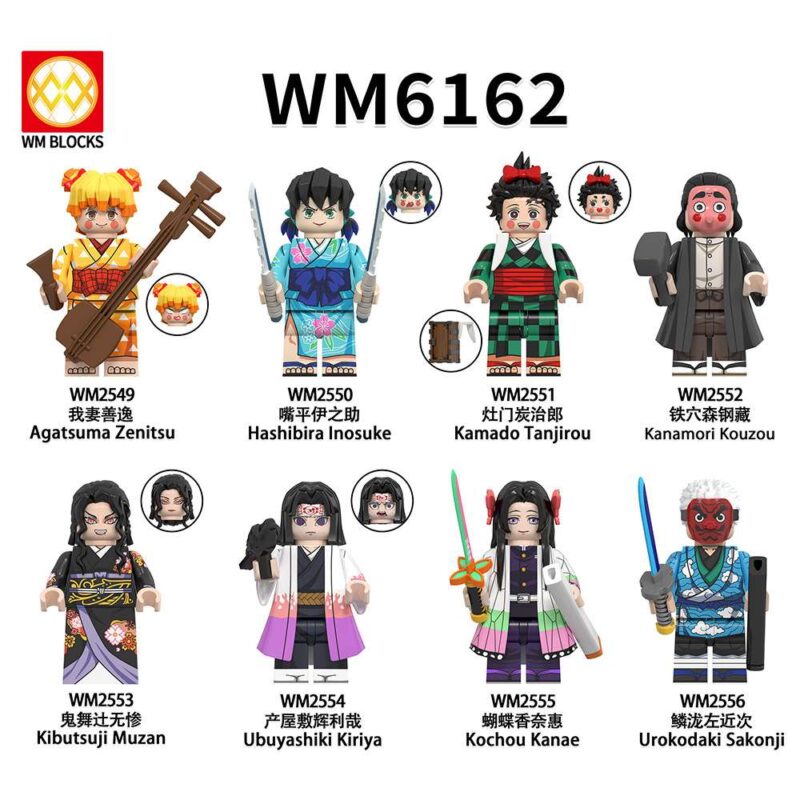 Anime Demon Slayer Kanae Kocho Minifiguren WM2555 – Bild 2