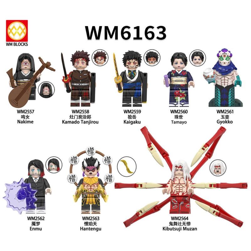 Anime: Demon Slayer: Tengen Nakime-Minifiguren WM2557 – Bild 2