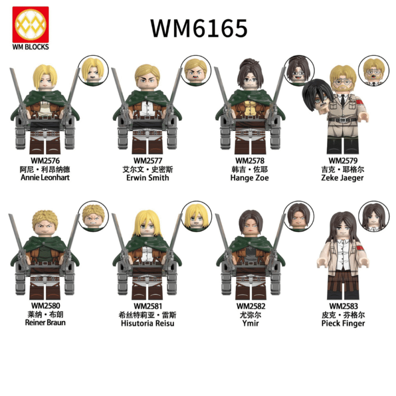 Anime Attack on Titan Ymir Minifiguren WM2582 – Bild 2