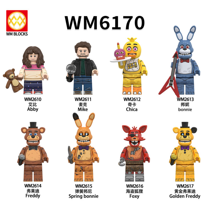 Game Five Nights at Freddy Bonnie Minifiguren WM2613 – Bild 2