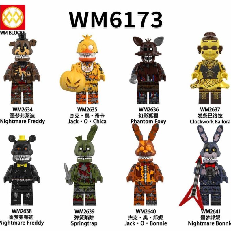 Five Nights at Freddy Nightmare Freddy Minifiguren WM2638 – Bild 2