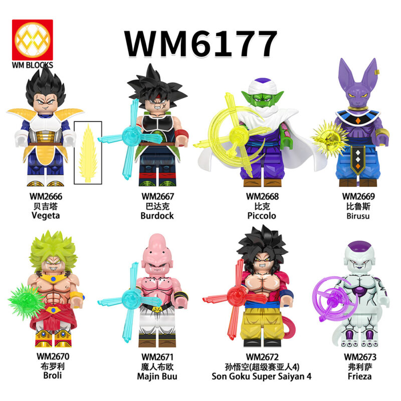 Dragon Ball Z: Bardock-Minifiguren WM2667 – Bild 2