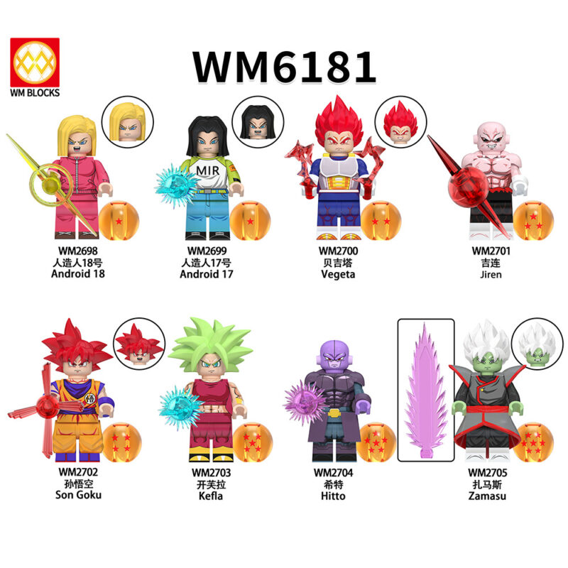 Dragon Ball Z Son Goku Minifiguren WM2702 – Bild 2