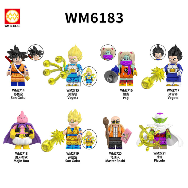 Anime: Dragon Ball Z Son Goku-Minifiguren WM2719 – Bild 2