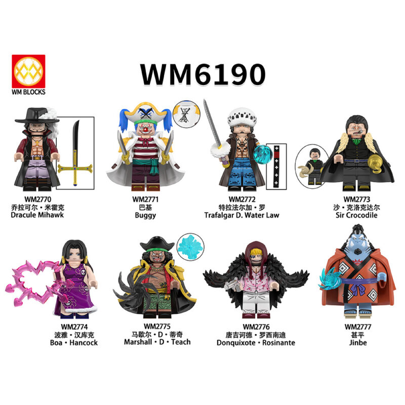 One Piece Trafalgar Law Minifiguren WM2772 – Bild 2