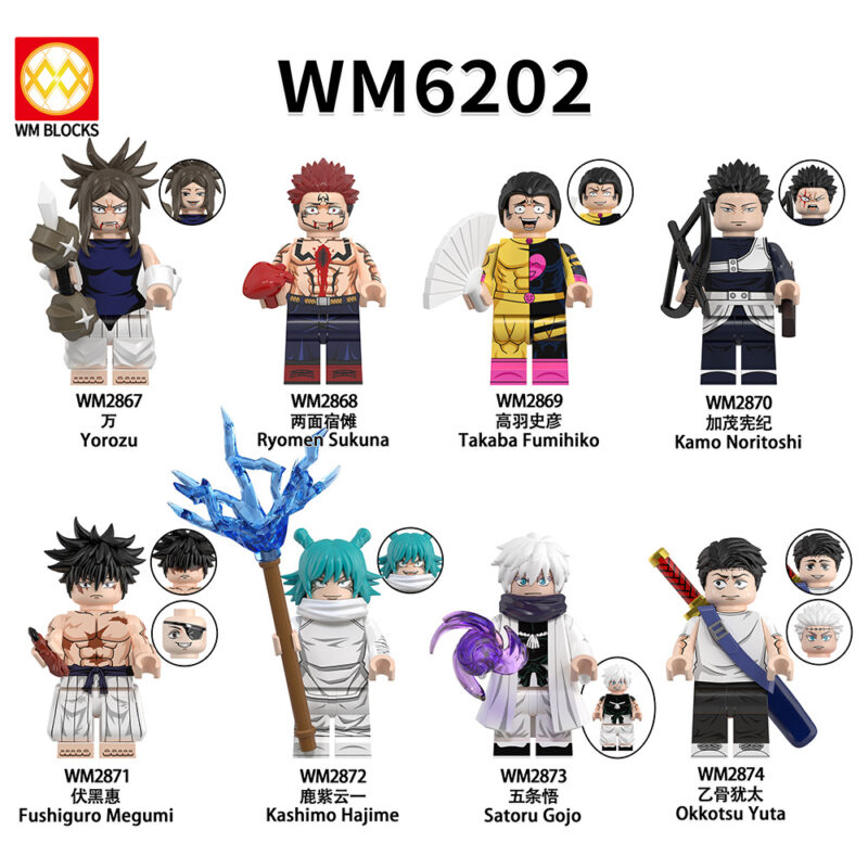Jujutsu Kaisen Gojo Satoru Minifiguren WM2873 – Bild 2