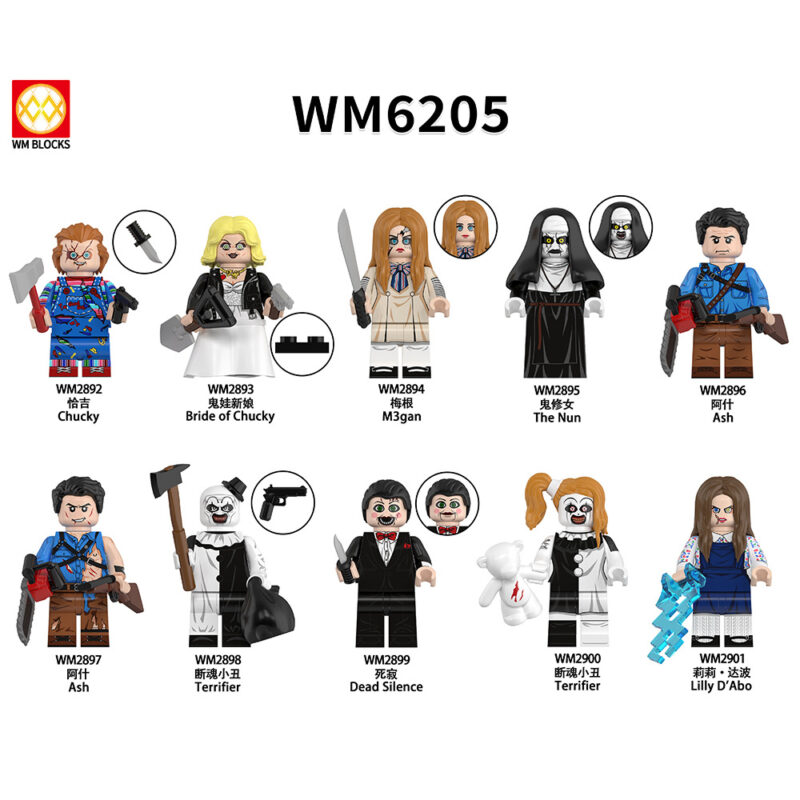Film Child Play Chucky Minifiguren WM2892 – Bild 2