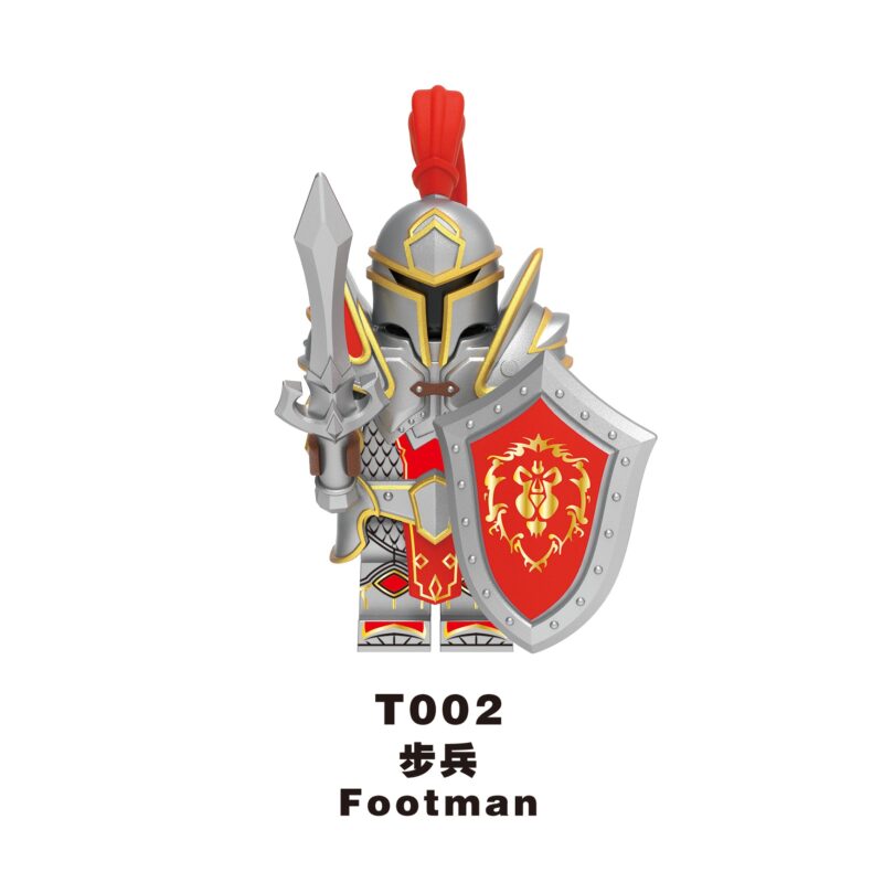 World of Warcraft Footman Minifiguren T002