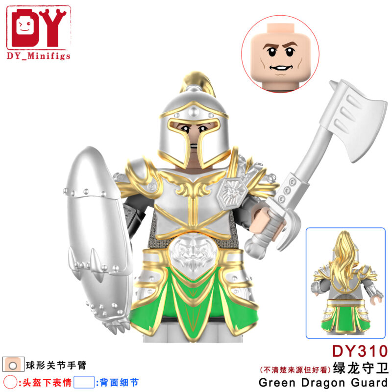 World of Warcraft Green Dragon Guard Minifiguren DY310