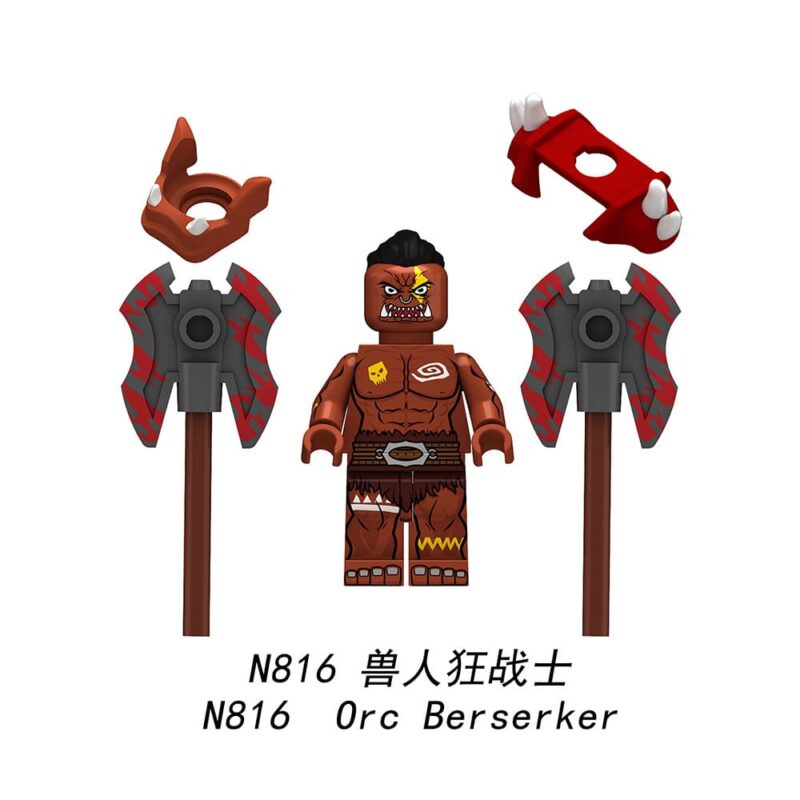 World of Warcraft Orc Berserker Minifiguren N816