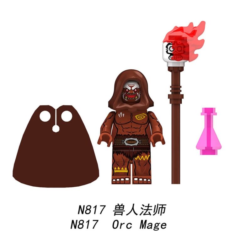 World of Warcraft Orc Mage Minifiguren N817