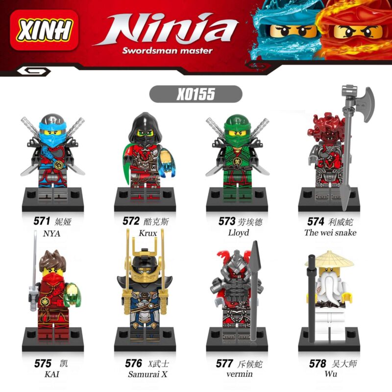 Ninjago: Nya-Minifiguren XH571 – Bild 2