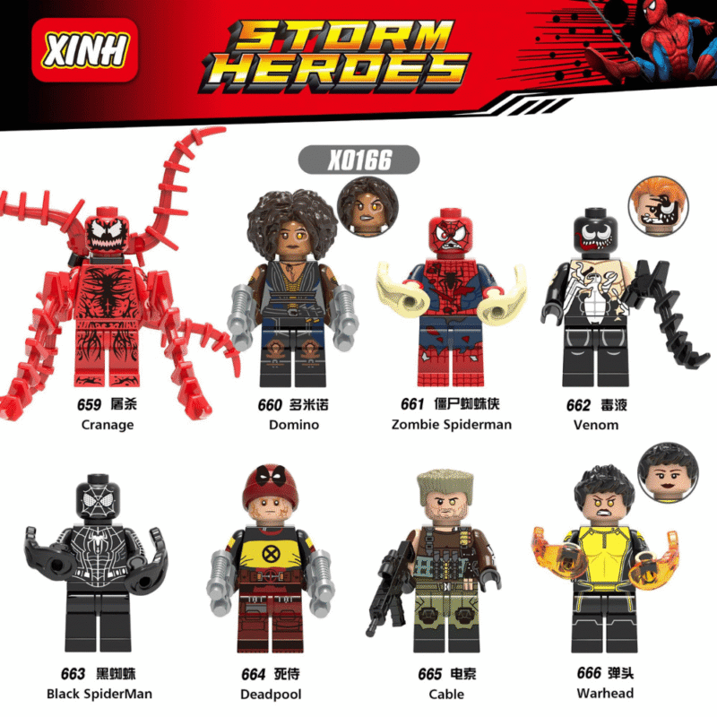 Marvel Carnage Minifiguren XH659 – Bild 2