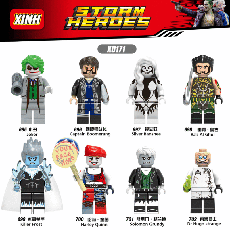 DC Ra al Ghul Minifiguren XH698 – Bild 2