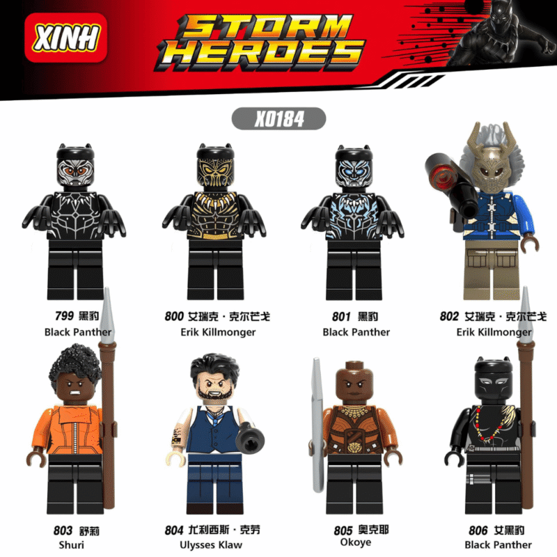 Marvel Black Panther Shuri Minifiguren XH806 – Bild 2
