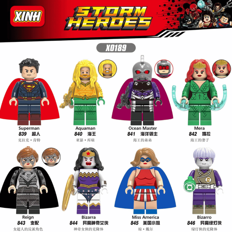 DC Ocean Master Minifiguren XH841 – Bild 2