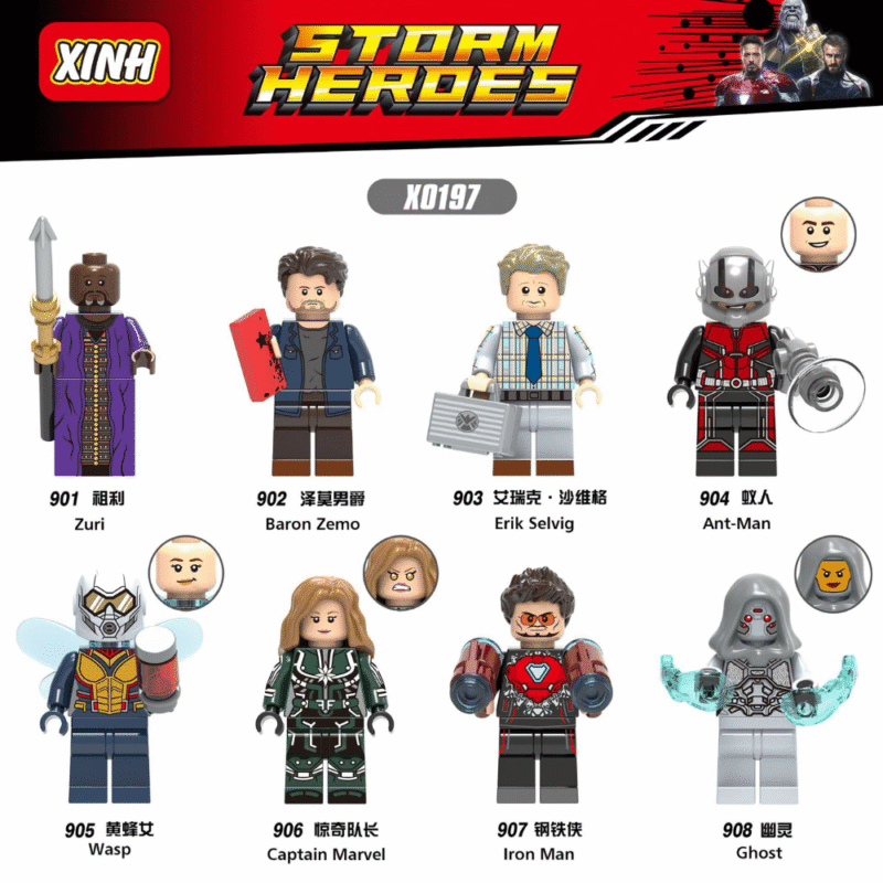Marvel Zuri Minifiguren XH901 – Bild 2