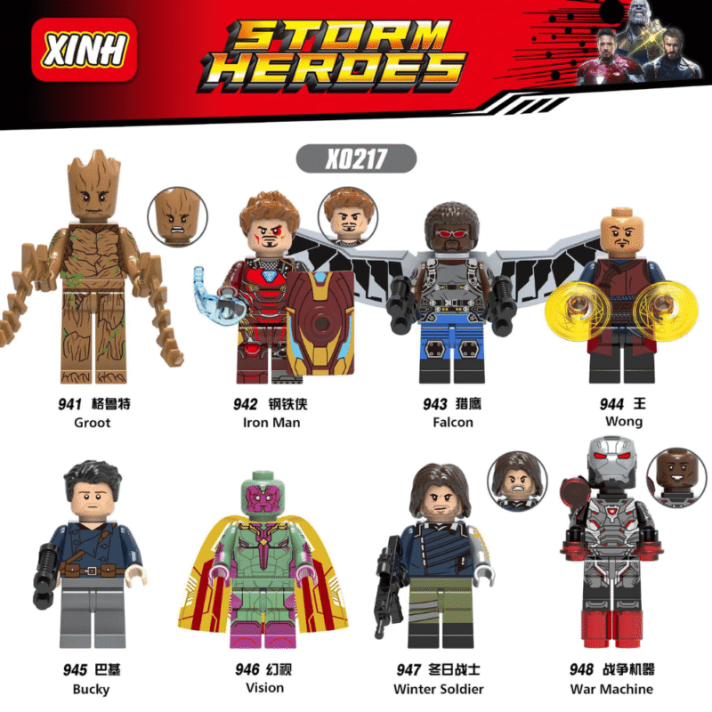Marvel Wong (Minifiguren) XH944 – Bild 2