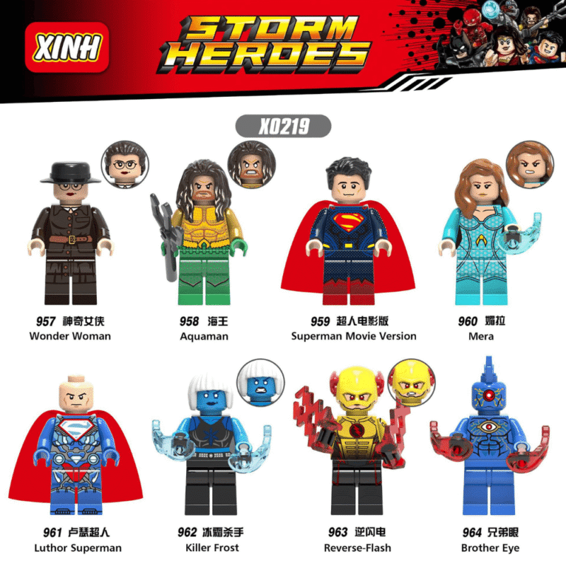 DC Aquaman DCEU Minifiguren XH958 – Bild 2