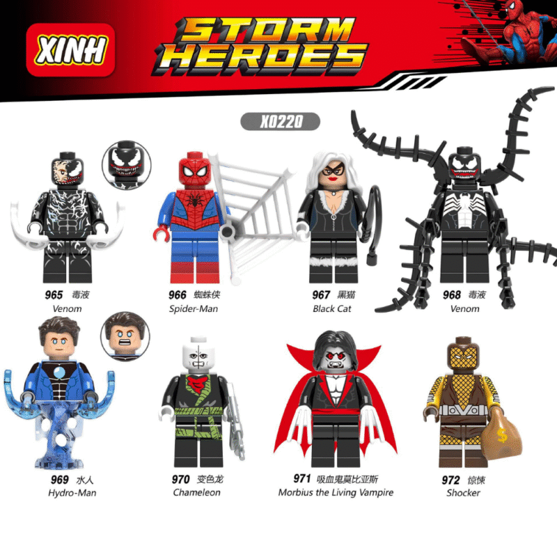 Marvel Hydro-Man Minifiguren XH969 – Bild 2