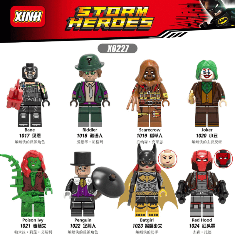 DC Bane Arkham Minifiguren XH1017 – Bild 2