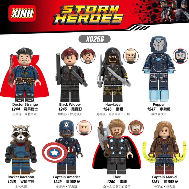 Marvel Thor Infinity War Minifiguren XH1250 – Bild 2