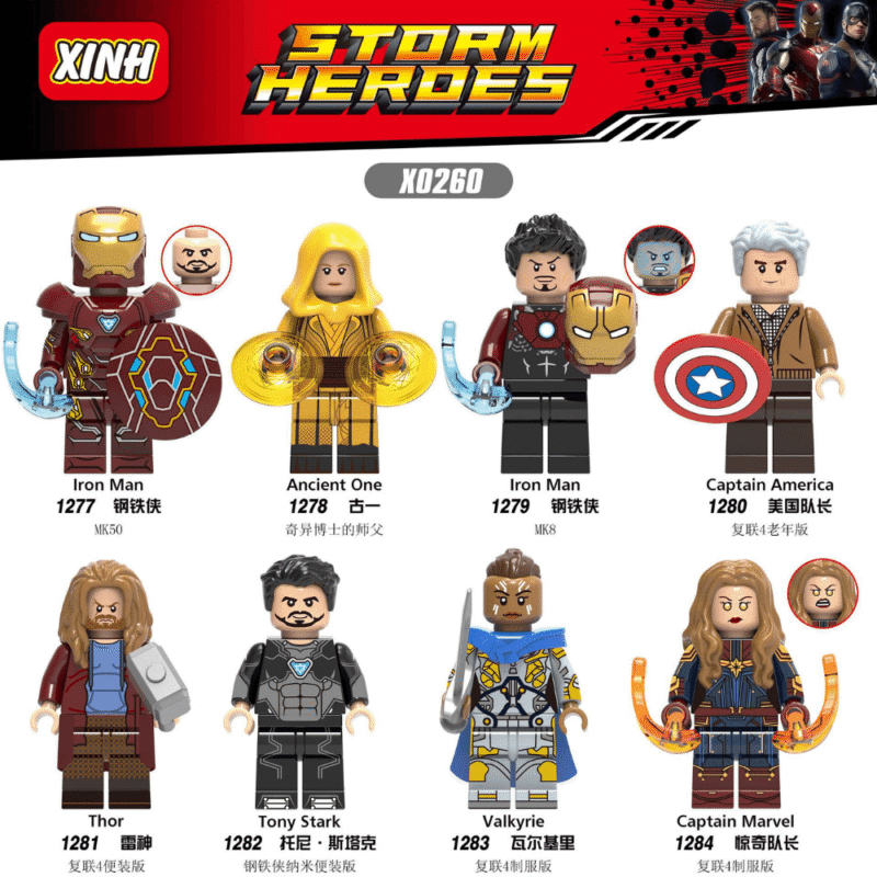 Marvel Captain Marvel MCU Minifiguren XH1284 – Bild 2