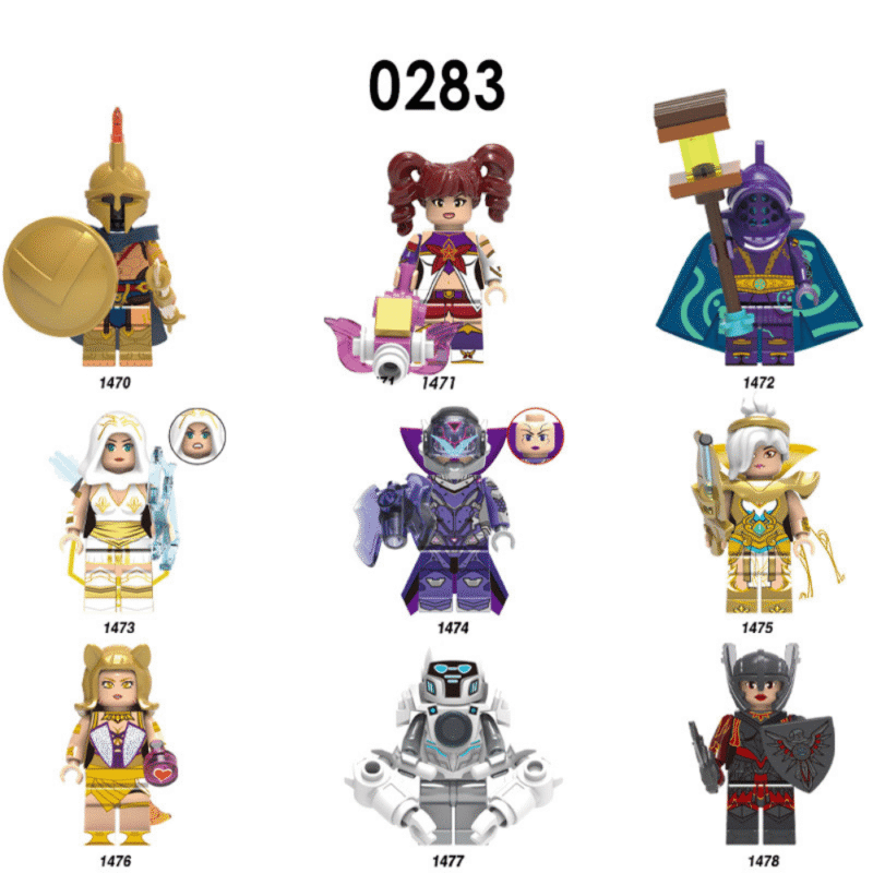 Game League of Legends Jax Minifiguren XH1472 – Bild 2