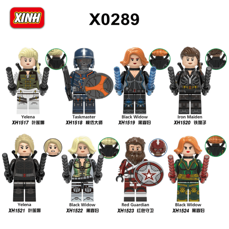 Marvel Black Widow Age of Ultron Minifiguren XH1519 – Bild 2