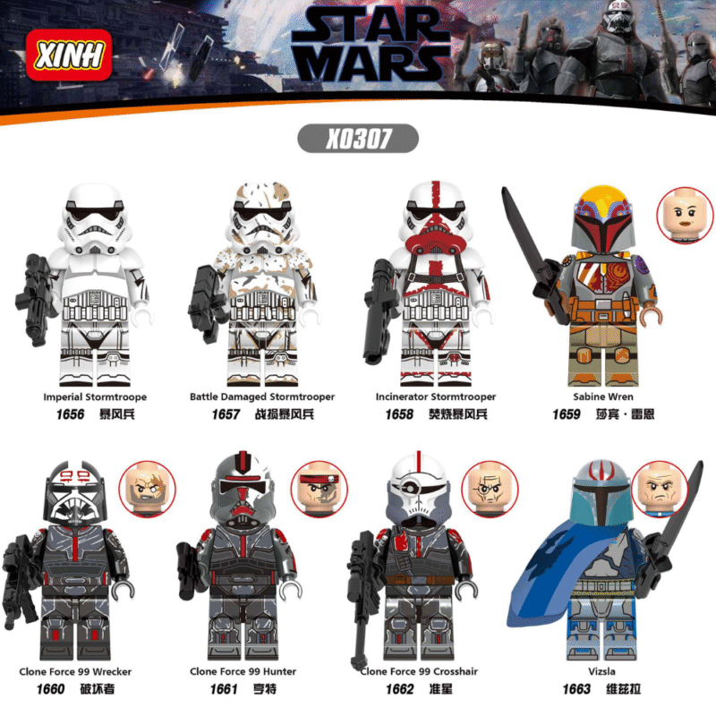 Star Wars Sabine Wren Minifiguren XH1659 – Bild 2