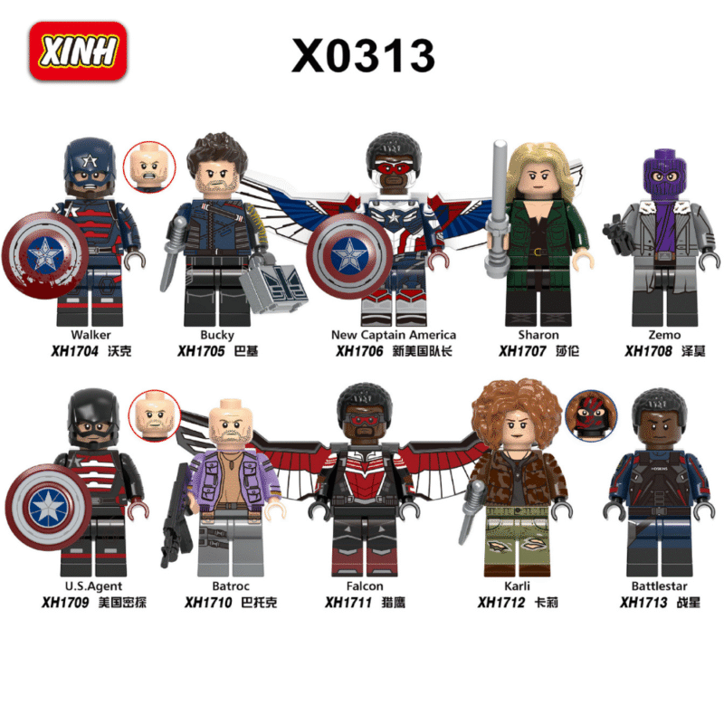 Marvel Winter Soldier Minifiguren XH1705 – Bild 2