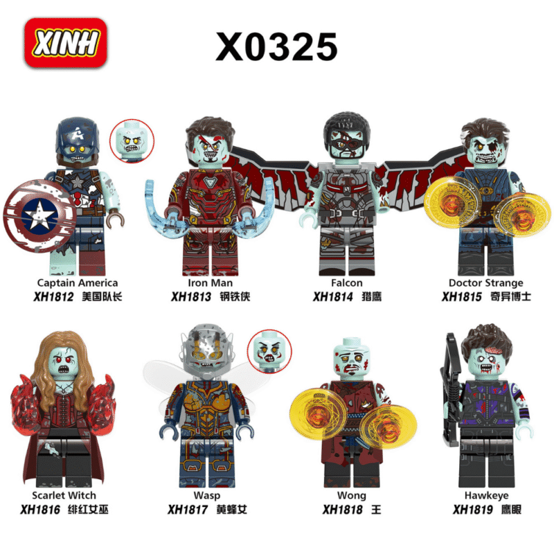 Marvel Zombie Scarlet Witch Minifiguren XH1816 – Bild 2