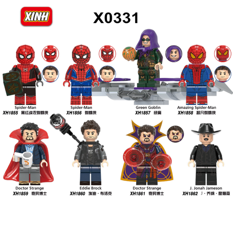 Marvel Amazing Spider-Man TASM Minifiguren XH1858 – Bild 2