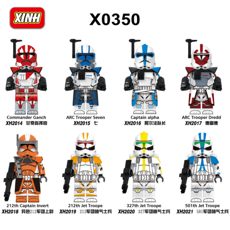 Star Wars 212. Jet Trooper Minifiguren XH2019 – Bild 2