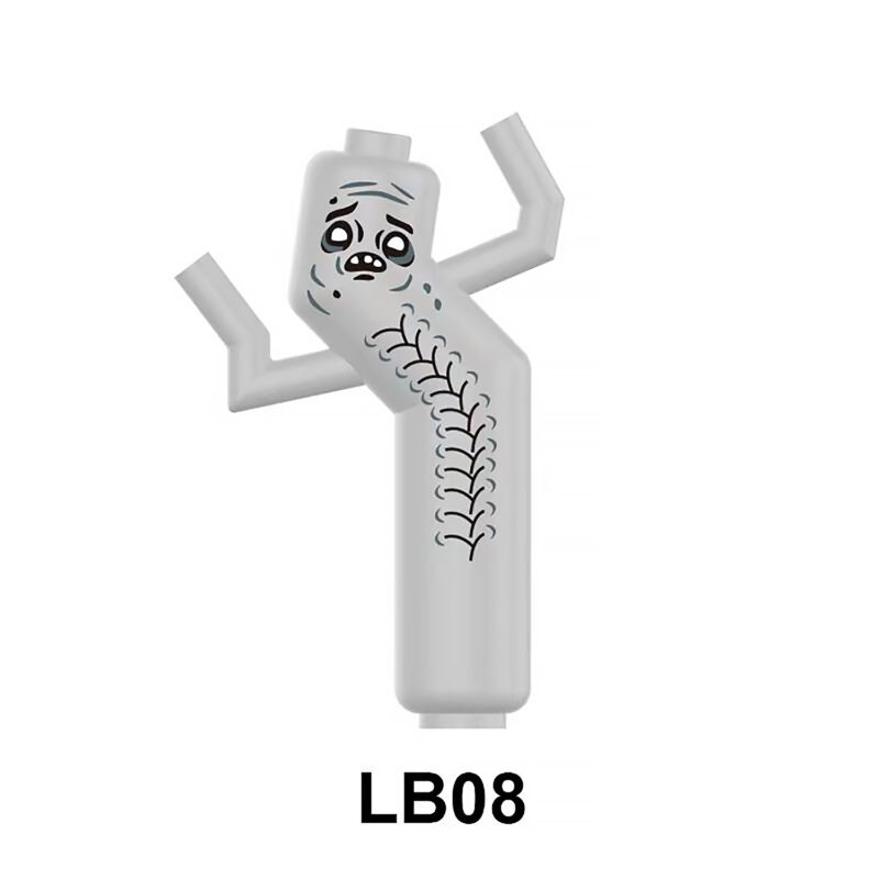 Zombie Bauchmuskeln Tubeguy Minifiguren LB08